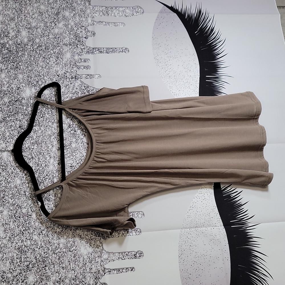 Womens open shoulder top